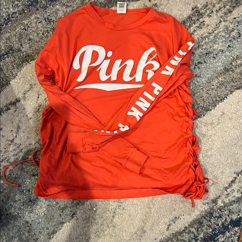 PINK by VS long sleeve with tie sides - Picture 7 of 7